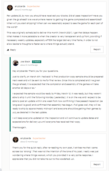 Kickstarter Lessons: Always be professional and polite (even when your backers aren’t) 3 Kickstarter Lessons: Always be professional and polite (even when your backers aren’t) 3